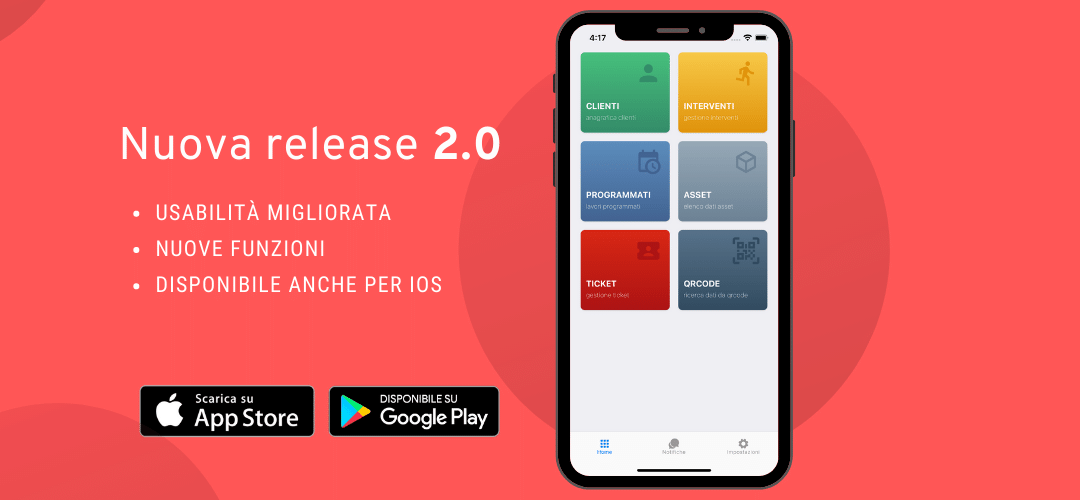 Nuova release App 2.0